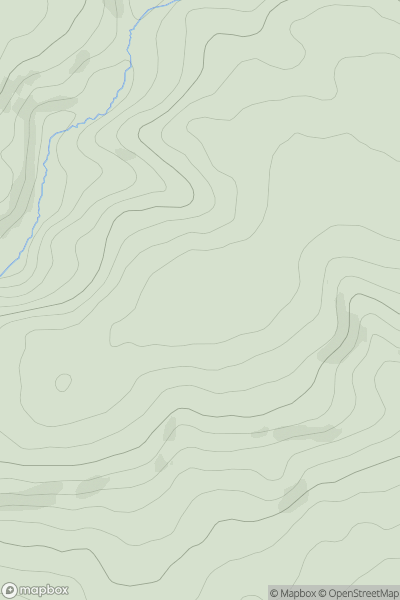 Thumbnail image for Barton Hill [South West England] [SS975163] showing contour plot for surrounding peak